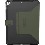 Urban Armor Gear Scout Folio Case for 10.2" iPad 7th, 8th, and 9th Gen (Black/Olive, OEM Pac 12191I114072