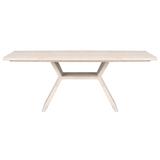 Bridge Dining Table in White Wash Pine - Essentials For Living 8014.WW-PNE