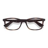 Unisex Rectangle Tortoise Brown Plastic Prescription eyeglasses - EyeBuydirect's Ray-Ban RB7047