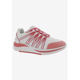 Extra Wide Width Women's Balance Sneaker by Drew in White Coral Combo (Size 11 WW)