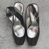 Jessica Simpson Shoes | Jessica Simpson Sling Back Pumps | Color: Black | Size: 7.5