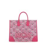 Embroidered Fabric München Shopping Bag