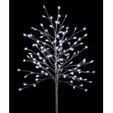 Alpine Corporation Holiday Lighting - 35'' White LED Frosty Christmas Snowflake Tree