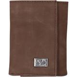 BYU Cougars Leather Trifold Wallet with Concho