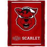 Arkansas State Red Wolves 36'' x 48'' Children's Mascot Plush Blanket