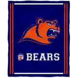 Coast Guard Academy Bears 36'' x 48'' Children's Mascot Plush Blanket