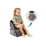 Contours Kids Explore® 2 Stage Portable Booster Seat And Diaper Bag, Gray