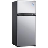 Avanti Products Avanti 4.5 Cu. Ft. Compact Refrigerator, In Stainless Steel w/ Black Cabinet Metal in Gray, Size 44.5 H x 18.75 W x 19.75 D in