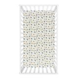 Trend Lab Fitted Sheet Cotton in Blue/Green/White, Size 28.0 W x 10.0 D in | Wayfair 103805
