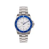 Heritor Automatic Luciano Bracelet Watch w/Date Blue/White One Size HERHS1503