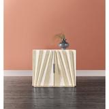 Hooker Furniture Melange 2 - Door Accent Cabinet Wood in Brown/White, Size 34.0 H x 40.0 W x 20.0 D in | Wayfair 628-50202-03
