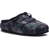 Coach Shoes | Coach Men Puffer Clog Slippers Camo Print Slippers Green Camo Print | Color: Black/Green | Size: Various