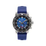 Nautis Caspsian Chronograph Strap Watch w/Date Navy One Size 21227G-C