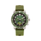 Nautis Caspsian Chronograph Strap Watch w/Date Olive One Size 21227G-E