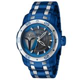 Invicta Star Wars Bo Katan Men's Watch - 48mm Steel Blue (41378)