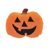 C&F Home Halloween Pumpkin Jack-o'-lantern Throw Pillow, Orange