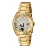 Invicta Disney Limited Edition Minnie Mouse Women's Watch w/ Mother of Pearl Dial - 38mm Gold (41201)
