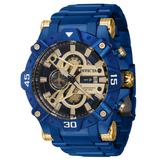 Invicta Aviator Men's Watch - 52mm Blue Gold (40188)
