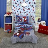 Marvel Spidey & his Amazing Friends Spidey Time 4-piece Toddler Bedding Set