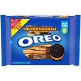Oreo Toffee Crunch Creme Chocolate Sandwich Cookies, Family Size, 17 oz | CVS
