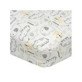 Gerber Baby Boy 100% Cotton Fitted Crib Sheet for Standard Crib and Toddler Mattresses