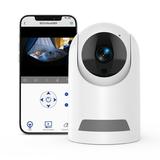 Baby Monitor 360° Wireless 5G Nanny Cam with Safety Alerts 4MP HD WiFi Camera for Human & Pet Detection Home Security Camera with Two-Way Audio Motion Tracking IR Night Vision Sleep Tracking