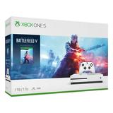 Microsoft Xbox One S 1TB Battlefield V Bundle White 234-00679
