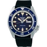 5 Sports 24 - Jewel Automatic Watch - Blue/Black - Nylon