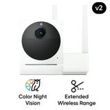 WYZE Cam Outdoor Starter Bundle v2 (Includes Base Station and 1 Camera) 1080p HD Indoor & Outdoor Wireless Security Camera with Color Night Vision 2-Way Audio