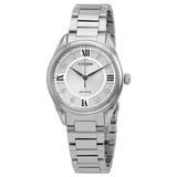 Citizen Arezzo Eco-Drive Silver Dial Ladies Watch EM0870-58A