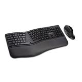 Kensington Pro Fit Ergo Wireless Keyboard and Mouseâ€”Black
