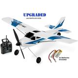 Top Race Rc Plane 3 Channel Remote Control Airplane Ready to Fly Rc Planes for Adults Easy & Ready to Fly Great Gift Toy for Adults or Advanced Kids Upgraded with Propeller Saver (TR-C285G)