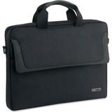 SOLO Pro Slim Brief, 16", 15 1/4 x 2 x 11 1/2, Black