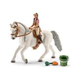 Schleich Action Figures - Show Rider & Lipizzaner Mare Figurine Set