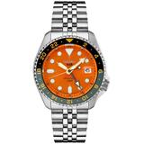 Automatic 5 Sports Stainless Steel Bracelet Watch 43mm - Orange - Seiko Watches