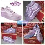 Vans Shoes | Vans Old Skool Lavender Rainbow Glitter Shoes | Color: Purple | Size: 6.5