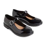 Torrid Shoes | Torrid Faux Patent Leather Mary Jane Oxford Flats Womens Size 9ww | Color: Black | Size: 9ww
