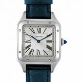 Cartier Santos-Dumont 43.5 mm Quartz Silver Dial Men s Watch WSSA0022