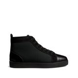Fun Louis High-top Sneakers - Black - Christian Louboutin Sneakers