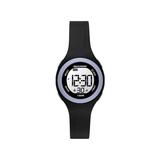 Skechers Women's Basic Digital Black Watch | Black/Purple