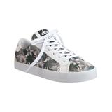 OTBT Women's Sneakers TROPICAL - Gray & White Tropical Court Leather Sneaker - Women