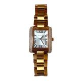 Michael Kors Accessories | Michael Kors Rose Gold Square Face Watch | Color: Gold/White | Size: Os