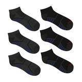 Nautica Men's Athletic Low-Cut Terry Socks, 6-Pack Multi, OS