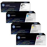 Original Multipack HP LaserJet Pro 300 Color MFP M375nw Printer Toner Cartridges (4 Pack) -CE410X