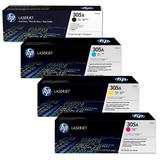 Original Multipack HP LaserJet Pro 300 Color M351a Printer Toner Cartridges (4 Pack) -CE410X