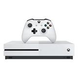 Restored Microsoft Xbox One S 1TB Console White (Refurbished)