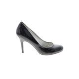 JS by Jessica Simpson Heels: Pumps Stilleto Cocktail Party Black Solid Shoes - Women's Size 8 - Round Toe