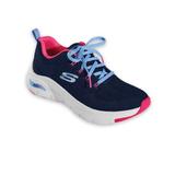 Women's Skechers® Arch Fit - Comfy Wave, Navy/Hot Pink Blue 8 M Medium