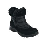 Women's Frosty Short Boot by Easy Street, Black 6 W Wide