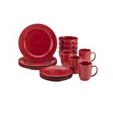 Rachael Ray Cucina 16pc Dinnerware Set, Red NO SIZE